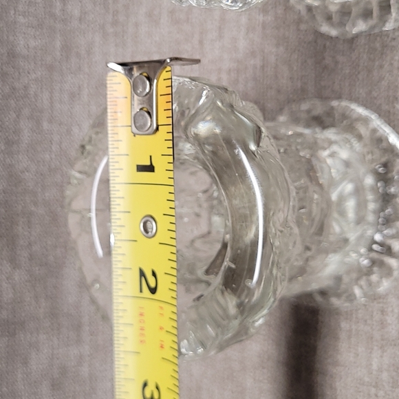 P32: 2 sets lead crystal  candle holder - Picture 7 of 8